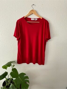Red Short Sleeve Tee